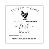 Weide Angereicherte Eierkarton Briefmarke Gummistempel (Prägung)