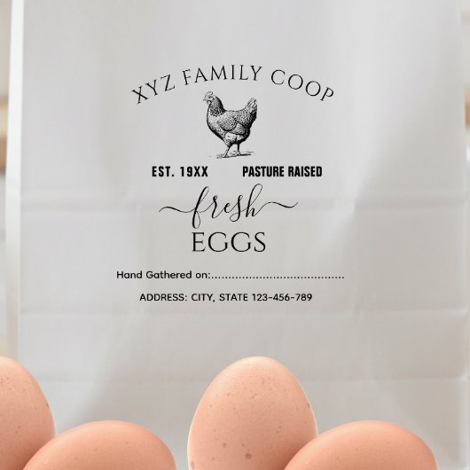 Weide Angereicherte Eierkarton Briefmarke Gummistempel