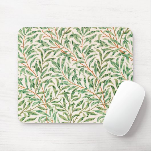 Weide-Ast durch William Morris Mousepad (Mit Mouse)