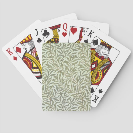 "Weide-Ast" Tapetenentwurf, 1887 Spielkarten (Rückseite)