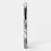 Weide aus Lüstern in Schwarz und Weiß Case-Mate iPhone Hülle (Hinten/Links)