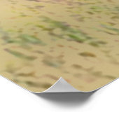 "Weide aus weißem Schwanz" Poster (Ecke)