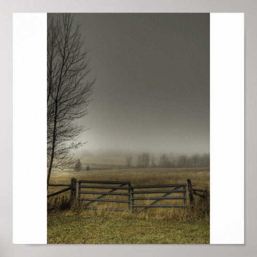 Weide Autumns Poster (Vorne)