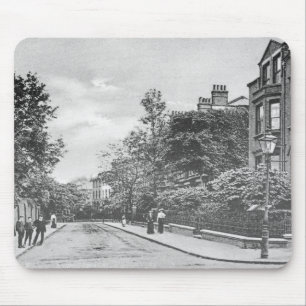 Weide-Brücken-Straße, Canonbury, Islington, c.19 Mousepad