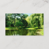 Weide durch den See Visitenkarte (Rückseite)