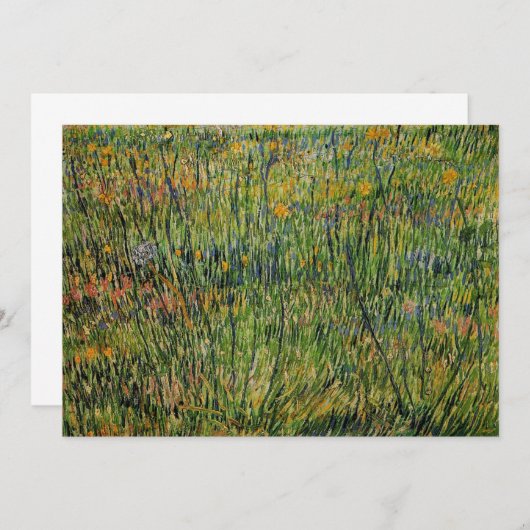 Weide in Bloom von Vincent van Gogh (Vorne/Hinten)