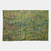 Weide in Bloom von Vincent van Gogh Geschirrtuch (Horizontal)