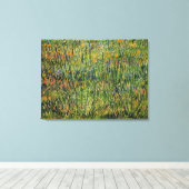 Weide in Bloom von Vincent van Gogh Leinwanddruck (Insitu (Holzboden))