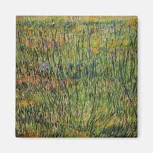 Weide in Bloom von Vincent van Gogh Magnet