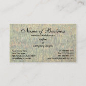 Weide in Bloom von Vincent van Gogh Visitenkarte (Vorderseite)