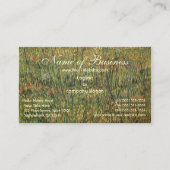 Weide in Bloom von Vincent van Gogh Visitenkarte (Vorderseite)