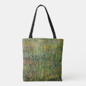 Weide in Blüte von Vincent van Gogh Tasche (Rückseite)