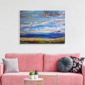 Weide Leinwanddruck (Insitu (Wohnzimmer))