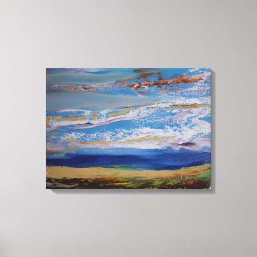 Weide Leinwanddruck (Vorderseite)