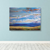 Weide Leinwanddruck (Insitu (Holzboden))