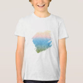 Weide Licht Tri-Blend Shirt (Vorderseite)