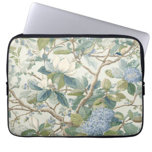 Weide Little Magnolie Tapete Floral Küste Laptopschutzhülle