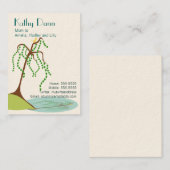 Weide-Mama-nennende Karte (Vorne/Hinten)