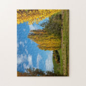 Weide mit Schafen Puzzle (Vertikal)
