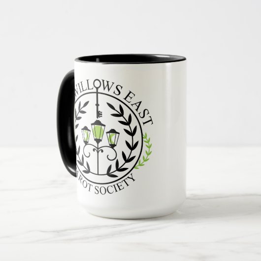 Weide-OstTarot-Gesellschafts-große Tasse (Vorderseite Links)