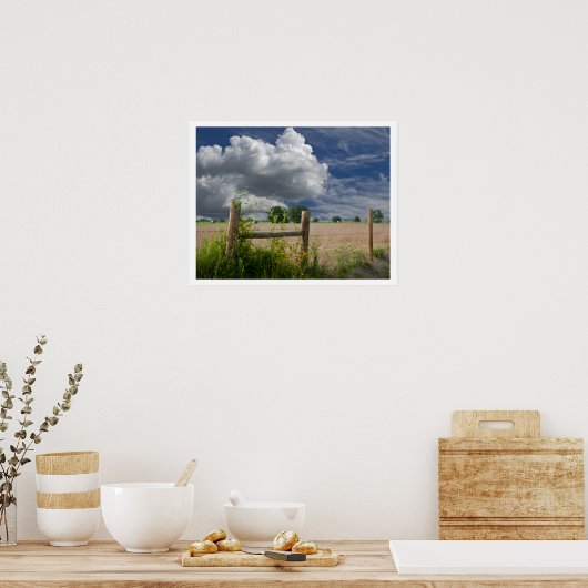 Weide Poster (Küche)