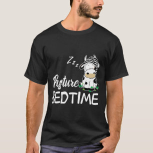 Weide Schlafenszeit Süße Kuh Pyjama Süße Kostüm An T-Shirt