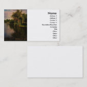 Weide-@ Teich Visitenkarte (Vorne/Hinten)