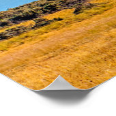 Weidebuffet, großer Salzsee, Utah Poster (Ecke)