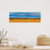 Weidebuffet, großer Salzsee, Utah Poster (Küche)