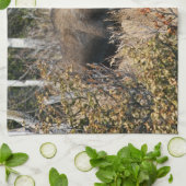 Weidebulle Geschirrtuch (Gefaltet)