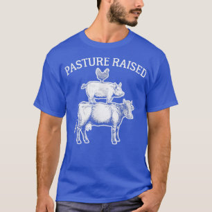 Weideeier Hühnerfleisch Bio Rindenkuh T-Shirt