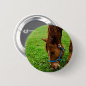 Weidekastanie mit Streifen Button (Vorne & Hinten)