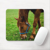 Weidekastanie mit Streifen Mousepad (Mit Mouse)