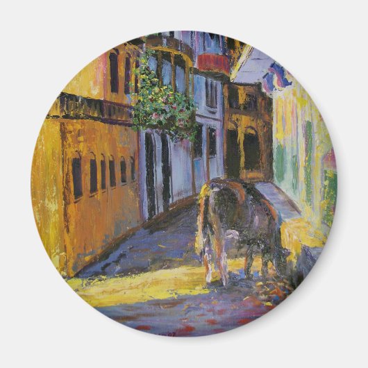 Weidekuh Magnet (Vorne)