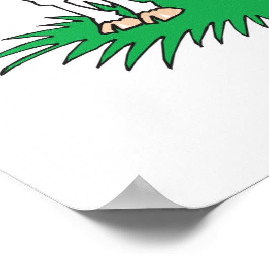 Weidekuh Poster (Ecke)