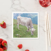 Weidekuh Serviette (Beispiel)