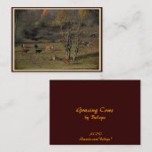 Weidekühe ATC Visitenkarte (Vorne/Hinten)