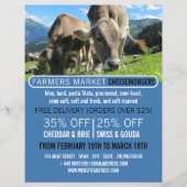 Weidekühe, Käsemongerwerbung Flyer (Vorne)