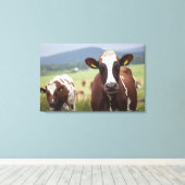 Weidekühe Leinwanddruck (Insitu (Holzboden))