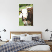 Weidekühe, nah leinwanddruck (Insitu (Schlafzimmer))