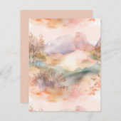 Weideland Mitteilungskarte (Vorne/Hinten)