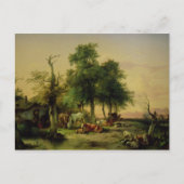 Weideland Postkarte (Vorderseite)