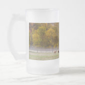 Weideleich Couple Mattierte Bier Tasse (Links)