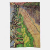 Weiden am Pollard von Vincent van Gogh Geschirrtuch (Vertikal)