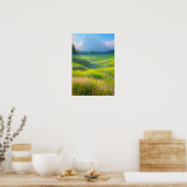 Weiden flüstern poster (Küche)