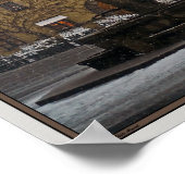 Weiden id Opf - Schneefall im Rathaus Poster (Ecke)