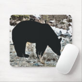 Weiden lassen der schwarzer Bärn-Mausunterlage Mousepad (Mit Mouse)