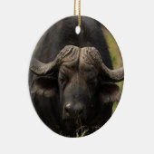 Weiden lassen der Wasser-Büffel-Verzierung Keramikornament (Rechts)