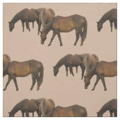 Weiden lassen des Pferdegewebes Stoff (Muster)