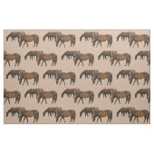 Weiden lassen des Pferdegewebes Stoff (Fat Quarter (45,7 x 55,9 cm))